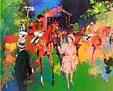 Queen Canvas Paintings - Queen at Ascot
